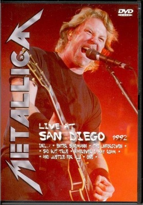 METALLICA - live at san diego 1992 _DVD