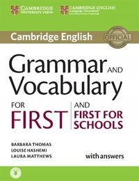 Grammar and Vocabulary for First and First