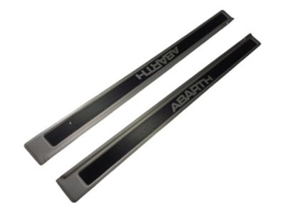 Накладки накладки пороговые fiat 500 abarth 595 lift 2018 rok фото №1