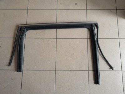 Jeep cherokee kl v 2013-18r молдинг дверь рамка прокладка задняя правая хром фото №1