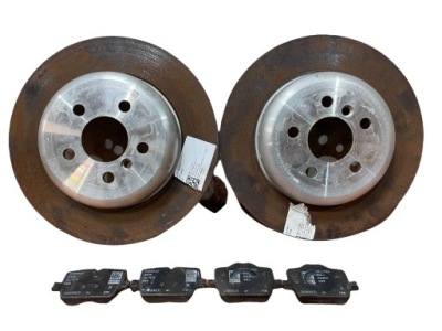 Гальмівні диски гальмівні задня + гальмівні колодки bmw 3 g20 330x20 фото №1