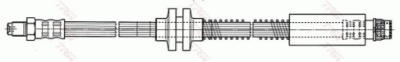 Trw phb444 шланг тормозной гибкий фото №1