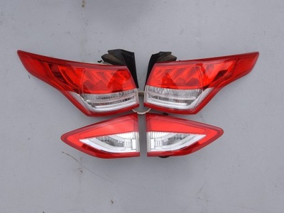 FAROS PARTE TRASERA PARTE TRASERA FORD KUGA MK2 DIODO LUMINOSO LED JUEGO EUROPA  