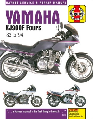 YAMAHA XJ900F FOURS 89-94 MANUAL REPARACIÓN 