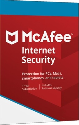 Mc Afee Internet Security 2024 10PC Mac Android antywirus