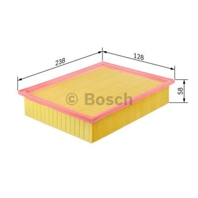 FILTRO AIRE BOSCH F 026 400 047  