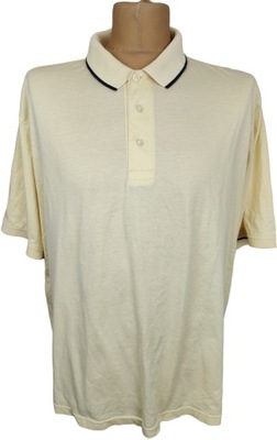 LANDS' END Casualowa KOSZULKA POLO Żólta XL 46/48