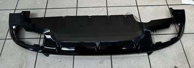 Peugeot 508 ii накладка дифузор бампера задня фото №1