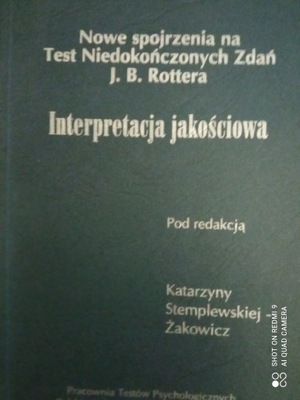 Nowe spojrzenia na Test Niedokończonych Zdań