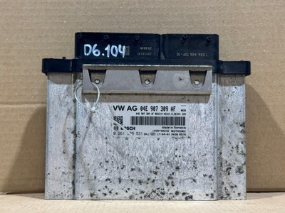 Бортовой компьютер блок управления двигателя skoda rapid fabia iii 04e907309af фото №1