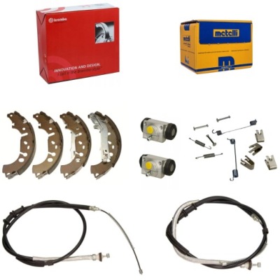 Тормозные колодки тросы ручного пружины цилиндрики fiat grande punto punto evo фото №1