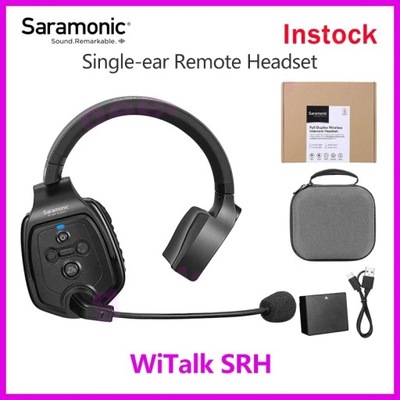 Saramonic WiTalk WT6S WT5S pełny dupleks System zestawu słuchawkowego do i