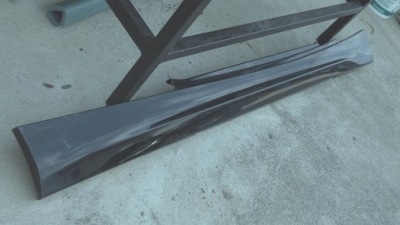 Молдинг порог правая bmw e81 3d schwarz ii 668 фото №1