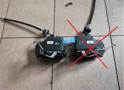 Замок двері правий задня audi a8 d3 фото №1