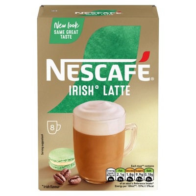 Nescafe Irish Latte - Saszetki 8szt UK