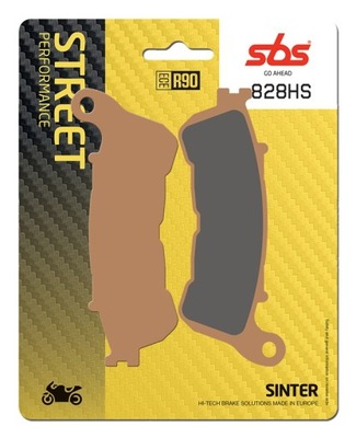 ZAPATAS DE FRENADO SBS 828HS HONDA DN-01 680 08-11  