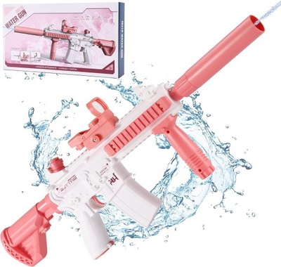Elektryczny pistolet na wodę Zabawkowy pistolet natryskowy Automatyczny