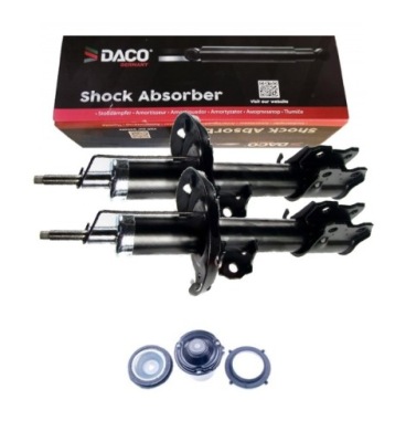 Амортизаторы daco + крепления перед opel combo фото №1