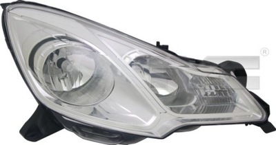 LAMP RIGHT FRONT LAMP CITROEN C3 II DS3 WHITE # 3420  