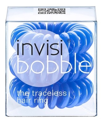 Invisibobble navy blue Gumki do włosów 3szt