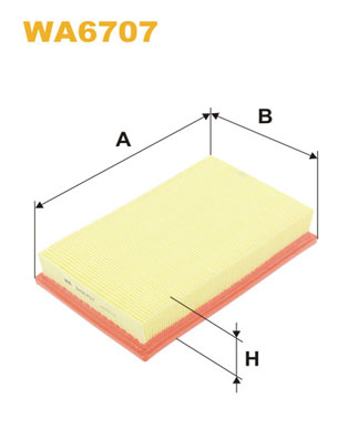 WIX FILTERS WA6707 FILTRAS ORO 