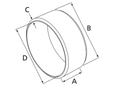 ĮVORĖ LBA ŠVAISTIKLIO - SREDN. WEWN.: 33.8MM, A: 34. 