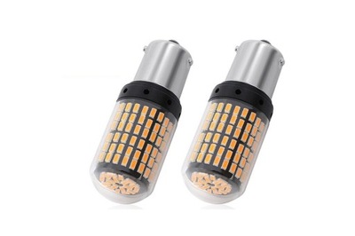 LUCES LUCES DIRECCIONALES 144LED CANBUS 1156 P21W  