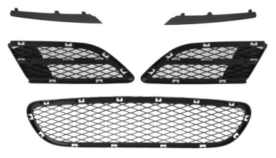Решітка решітка радіатора решітка радіатора бампер bmw 3 e90 e91 lift 08- фото №1