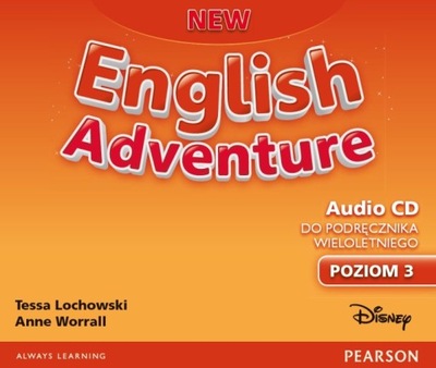 Płyta CD. New English Adventure PL 3