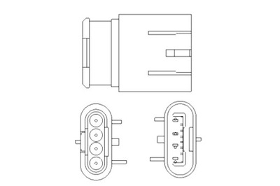 MAGNETI MARELLI ЗОНД ЛЯМБДА ALFA ROMEO MITO FIAT GRANDE PUNTO PUNTO