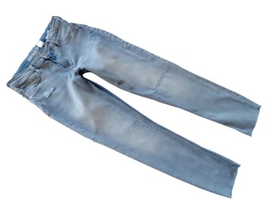 H&M SKINNY FIT spodnie jeansowe 158 SUPER STRETCH