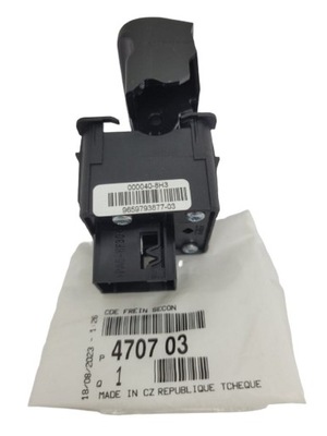 Переключатель тормоза ручного оригинал 470703 c4 ds4 3008 фото №1