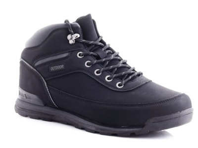 Polskie Buty trekkingowe męskie black/grey r. 43