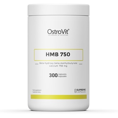 OSTROVIT HMB MAŚLAN WAPNIA ANTYKATABOLIK 750MG 300