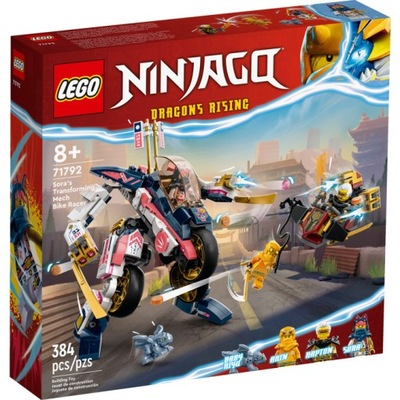 LEGO Ninjago Mech Sory zmieniający się w motocykl wyścigowy 71792