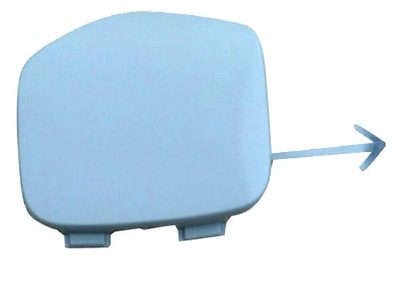 Заглушка фаркоп перед toyota aygo 2014r.- nowa фото №1