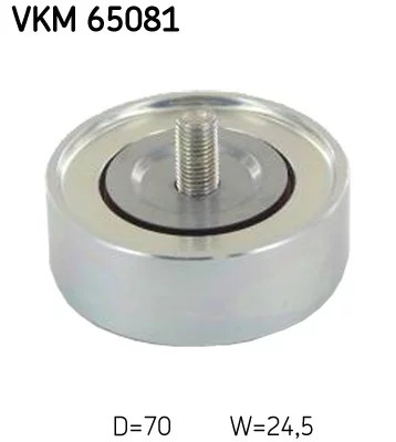 VKM65081/SKF ROLLO CORREA MICRO-V PROPULSOR  