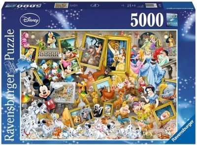 Puzzle Postacie Disney 5000 elementów