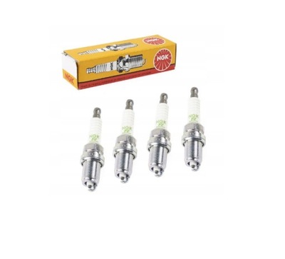 4 PC. PLUG IGNITION - NGK BKR6E / 6962 - DACIA / RENAULT / NISSAN  