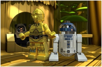 Fototapeta dla dzieci Lego Star Wars 200x130 samoprzylepna