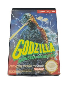 NINTENDO NES GODZILLA MONSTER OF MONSTERS