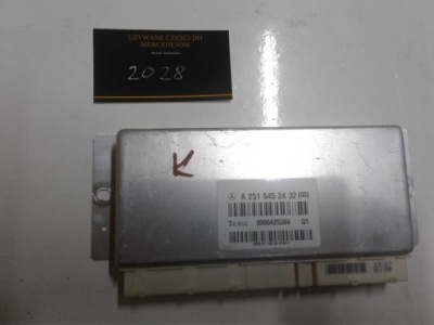 Блок управления подвеска w 164 nr 2515452432 фото №1