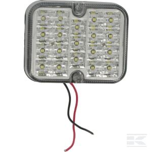 ФАРА WSTECZNA LED (СВЕТОДИОД ) 3W KWADRATOWA 12V 100 X 80.7 X 30 MM GOPART NEW HOLLAND