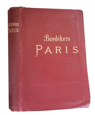 Baedeker's Paris 1923