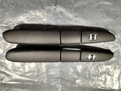 Подлокотник пепельница обшивка обивка дверь задняя кожа mercedes w221 фото №1