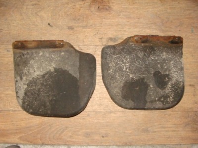 Брызговик левый правый задняя задний комплект na рама land rover discovery 2 ii фото №1