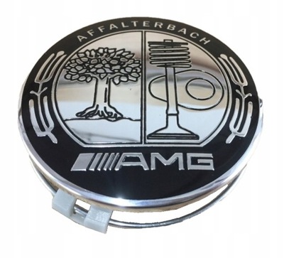 TAPA INSCRIPCIÓN LOGOTIPO LLANTAS KAPSLE RUEDAS TAPA PARA MERCEDES GASOLINA AMG 75 MM  