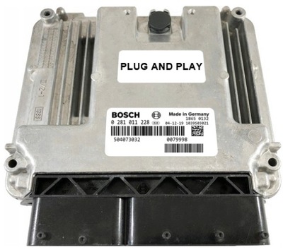 ECU IVECO DAILY 0281011228 504073032 PLUG&PLAY