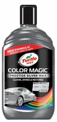 TURTLE WAX COLOR MAGIC WOSK SIDABRO SPALVOS 500ML 