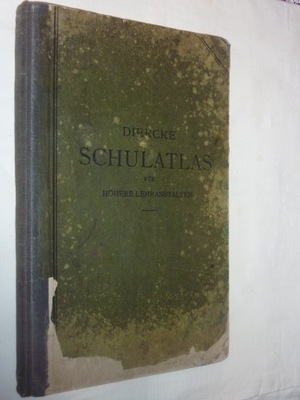 Diercke schulatlas fur hohere lehranstalten 1935 r